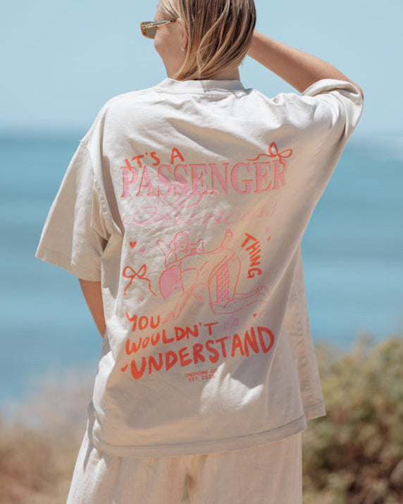 Passenger Princess Tee Beige - Unisex
