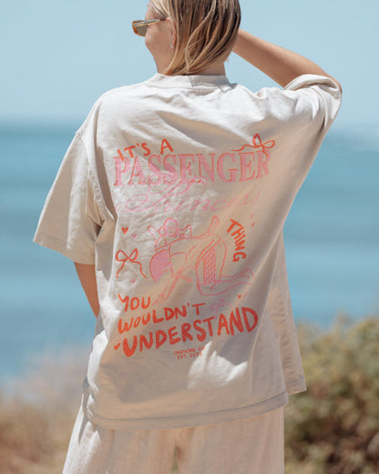 Passenger Princess Tee Beige - Unisex