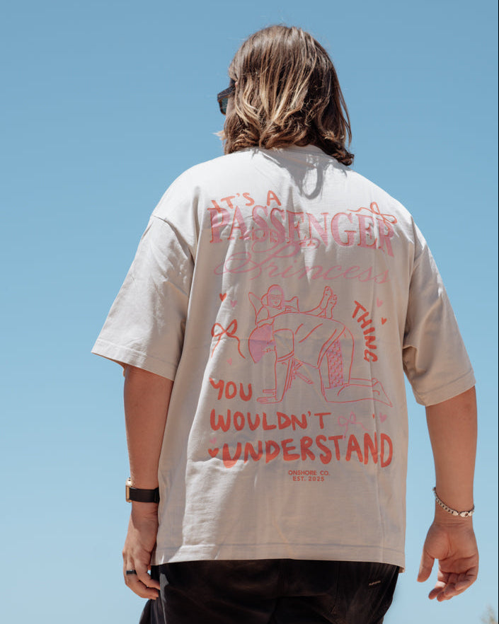 Passenger Princess Tee Beige - Unisex